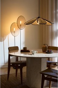 Osram - Lampadario a sospensione con cavo DECOR RATTAN 1xE27/15W/230V Ø 58 cm beige/nero