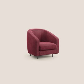 Pandora Poltroncina in morbido tessuto bouclé impermeabile T07 rosso