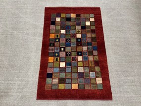 Gabbeh Tappeto 150 x 100 (Iran) Annodato A Mano
