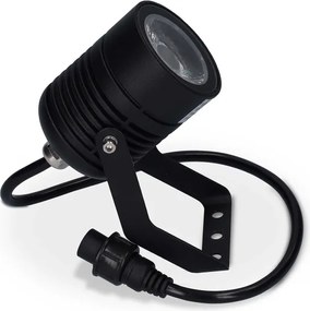 Nedis ZBLOS10RGBW3-SADA Set di 3 lampade LED RGBW dimmerabili per esterni, 3W/230V, IP65, Wi-Fi compatibile con Tuya