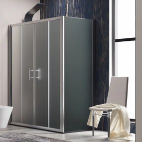 Cabina doccia 90x190 vetro satinato apertura scorrevole | KF6000S - KAMALU