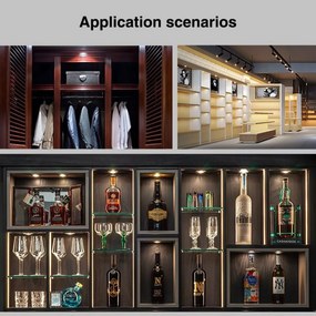 Faretto LED 3W RGBW Multicolore IP66 - MiLight SL4-12 Colore RGBW