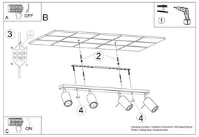 Faretto verde 6x81 cm Etna – Sollux