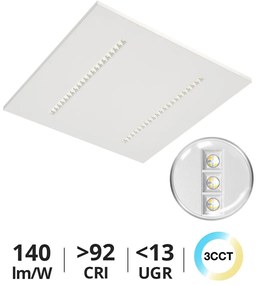 Pannello LED 60x60 28W 36W 42W CCT CRI92 con driver Philips Colore Bianco Variabile CCT