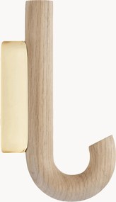 Gancio da parete in legno di quercia Umbrella, in diverse dimensioni