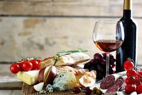 Quadro su tela – Cena romantica