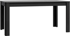 Tavolo Allungabile 90x160-206 Cm Da Arredo Interno Lehman Rovere Nero