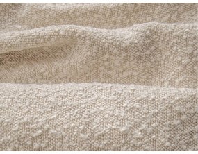 Letto matrimoniale imbottito color crema con contenitore e rete inclusi 180x200 cm Simon – Micadoni