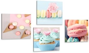 Set di quadri – Dolce piacere