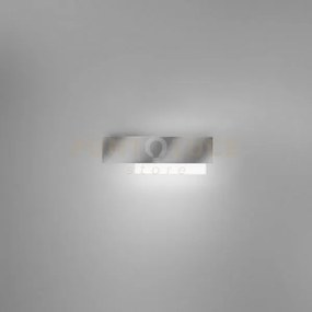 Doha a/p - applique acciaio a led 3000k 1270lm 15w alluminio e meta...