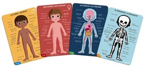 Janod - Puzzle educativo per bambini 225 pezzi corpo umano