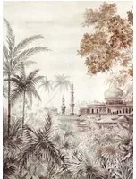 Coordonne Carta da parati panoramica Taj Mahal - Rose