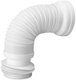 Bruckner - Connettore flessibile per vaschetta WC 27,5-55 cm bianco