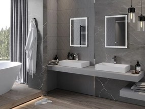 Mexen Taco specchio da bagno retroilluminato 50 x 70 cm, LED 6000K, antiappannamento - 9805-050-070-611-00