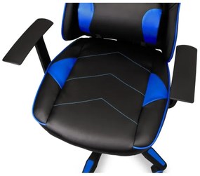 CONNECT IT CGC-0700-BL - Sedia gaming LeMans Pro nero/blu