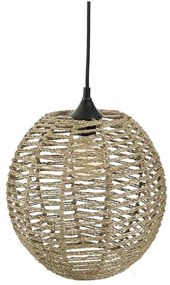 Atmosphera - Lampadario a sospensione con filo RANA 1xE27/40W/230V rattan