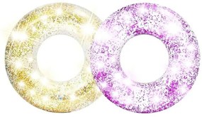 Salvagente Ciambella Glitter 2 Colori Assortiti - cm.119 - peso kg.0,95 (56274)