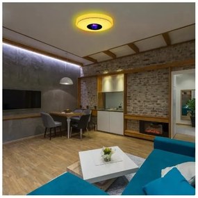 Plafoniera LED RGB Dimmerabile MAGIC DISCO LED/18W/230V + telecomando