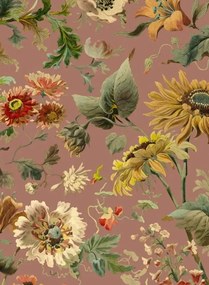 Wandbild Avalon von House of Hackney - Puce-Pink