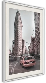 Poster  Flatiron Building  Cornice Quadri Cornice d'oro, Larghezza x Altezza Home decor 30x45