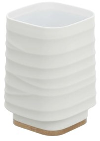 Portaspazzolino D'Appoggio Feridras "Alabama" Bianco