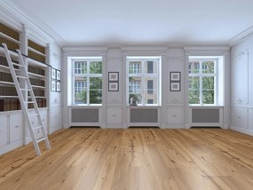 Parquet multistrato scala M in rovere biondo spazzolato natura sp. 14/4 mm 2.263 m²