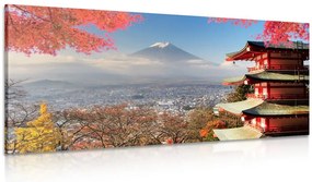 Quadro su tela – Autunno in Giappone