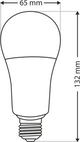 Lampadina LED A65 E27/18W/230V 4200K