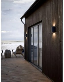 Nordlux - Applique da esterno CANTO 2xGU10/28W/230V IP44 nero