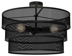 Lampadario a plafone GLUM 3xE27/60W/230V nero