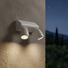 Applique da Esterno IP65 con 2 basi GU10 Serie AXIS - Bianca