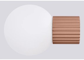 Lampada da parete marrone chiaro ø 12 cm Orbital – Sollux