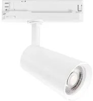 Faro LED KONE bianco con adattatore trifase 24W 2400 Lumen 4000K (luce naturale)