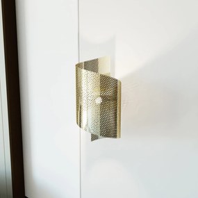 Applique Moderna Baldr 1 Luce Oro