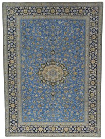 Kashan Tappeto persiano 300x410 Blu (Iran) Annodato A Mano