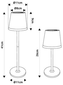 Globo 36637BM - Lampada LED solare LED/0,06W/3V 3000K IP44 verde