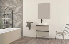 Mobile da bagno sotto lavabo BADEN HAUS Rodi bianco L 71 x H 75 x P 46 cm, lavabo non incluso