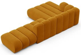 Divano angolare giallo ad angolo sinistro Lupine - Micadoni Home