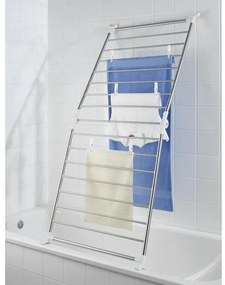 WENKO 3772020100 - Stendibiancheria PROFI 65x150 cm acciaio inox/argento/bianco