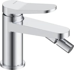 Rubinetto per bidet getto laminare cristallino Air cromo lucido