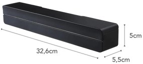 Supporto magnetico nero per fogli da cucina Tower - YAMAZAKI