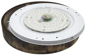 Brilagi - Plafoniera LED CARVALHO SMOKEY LED/36W/230V, finitura in rovere, diam. 47,5 cm