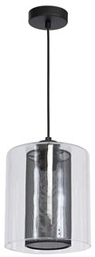 Lampadario ELDA 1xE27/60W/230V nero