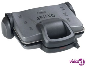 Bestron Griglia a Contatto Viva Italia ACG380 1800 W Grigio 31x22 cm