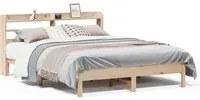 Letto senza Materasso 135x190 cm in Legno Massello di Pino 3306903