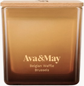 Candela profumata Belgian Waffle (nocciola, caramello e cocco)