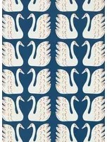 Scion Tapete Swim Swam Swan - Denim