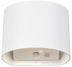 Illuminazione esterna LED con ricarica USB con sensore di movimento da parete (altezza totale 10 cm) Genie – Trio