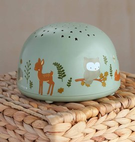 A Little Lovely Company - lampada con proiettore - amici del bosco
