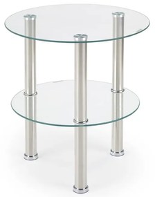 Tavolino da salotto ORENIA argento